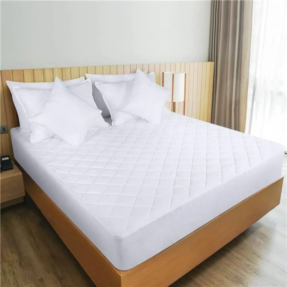 Utopia Bedding Quilted Fitted Mattress Pad (Queen) - Elastic Fitted Protector